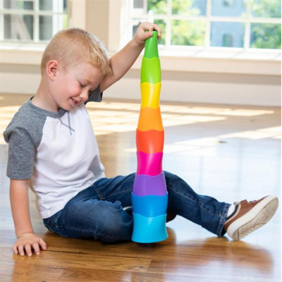 Розвиваюча іграшка Fat Brain Toys Spiroku Кольорова вежа (F318ML)