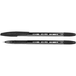 Ручка кулькова Economix ICE PEN 0,5 мм , чорний (E10186-01)