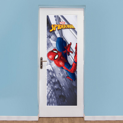 Стікер-наклейка ABYstyle Постер дверний Marvel Spider-man (Людина-павук) 53x158 см (ABYDCO458)