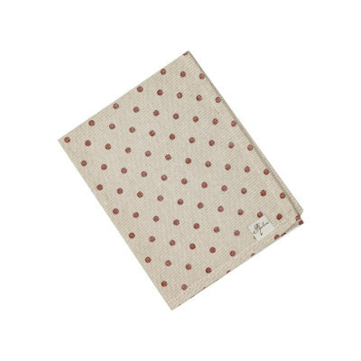 Серветка на стіл Прованс Горох бордо Господиня 35х45 см (4823093451896)