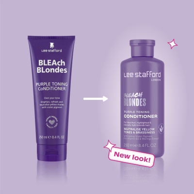 Кондиціонер для волосся Lee Stafford Bleach Blondes Purple Toning Conditioner 250 мл (5060282708372)
