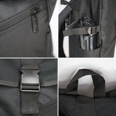 Рюкзак туристичний NikiBo Trend 15л чорний (30010705-01)