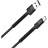 Дата кабель USB-C to USB-C 1.0m 2.4А black ColorWay (CW-CBUC063-BK)