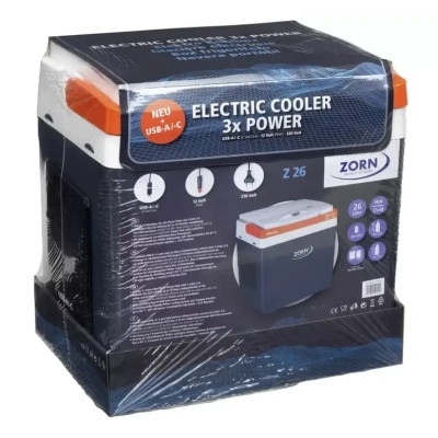 Автохолодильник Zorn Z-26 LNE + USB 12/230 V (4251702501142)