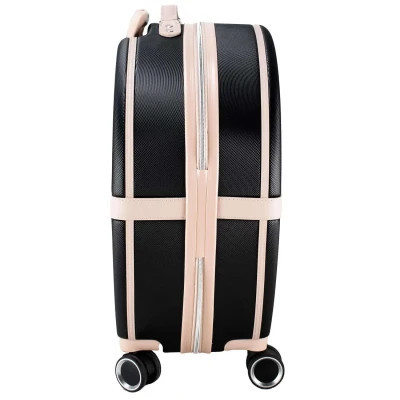 Валіза Semi Line 20&quot; (S) Black/Pink Cream (T5671-2) (DAS302670)