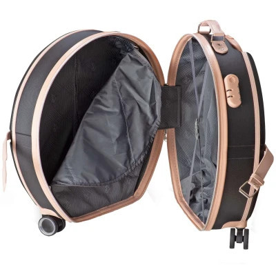 Валіза Semi Line 20&quot; (S) Black/Pink Cream (T5671-2) (DAS302670)