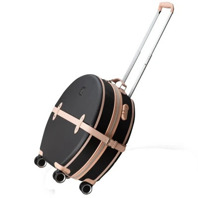 Валіза Semi Line 20&quot; (S) Black/Pink Cream (T5671-2) (DAS302670)