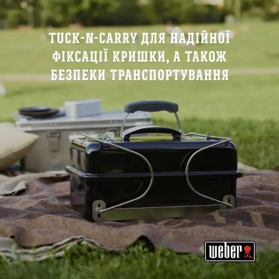 Гриль-барбекю Weber Go-Anywhere Black (1131004)