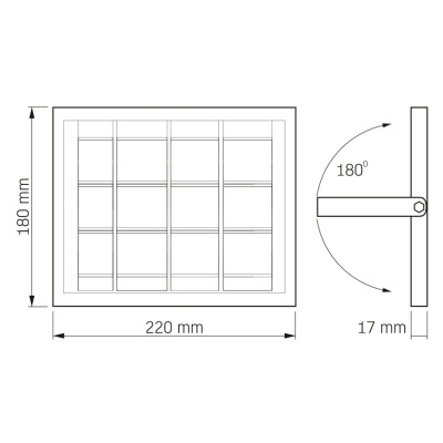 Прожектор Videx LED 500Lm 5000K (VLE-FSO3-205)