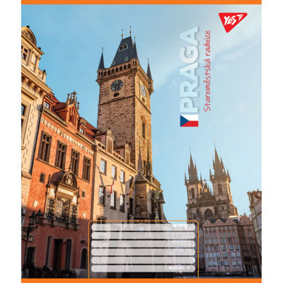 Зошит Yes Greatest cityes 48 аркушів клітинка (767109)