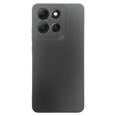 Чохол до мобільного телефона BeCover Silicone Motorola Moto G86 Black (713768)