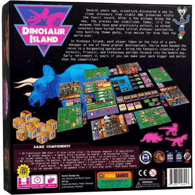 Настільна гра Pandasaurus Games Dinosaur Island (Остів Динозаврів) англ. (854382007047)