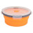 Харчовий контейнер Tramp складний 800ml Жовтогарячий (TRC-087-orange)