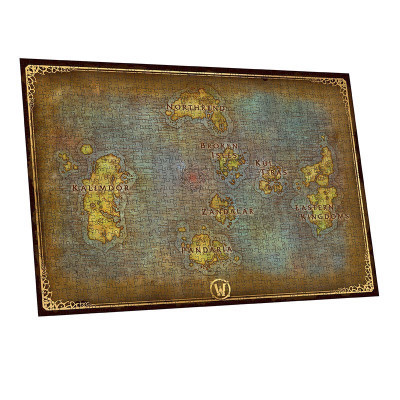 Пазл ABYstyle World of Warcraft Azeroth&#039;s map 1000 деталей (ABYJDP011)