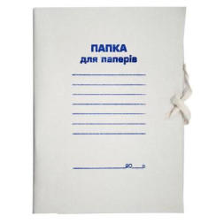 Папка на зав'язках Buromax А4, carton 0,3мм (glued flap) (BM.3359)