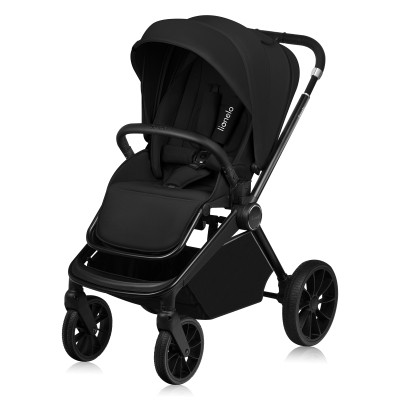 Коляска Lionelo 3 в 1 MIKA PLUS BLACK ONYX (LO-MIKA PLUS 3IN1 BLACK ONYX)