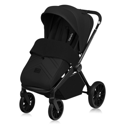 Коляска Lionelo 3 в 1 MIKA PLUS BLACK ONYX (LO-MIKA PLUS 3IN1 BLACK ONYX)