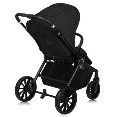 Коляска Lionelo 3 в 1 MIKA PLUS BLACK ONYX (LO-MIKA PLUS 3IN1 BLACK ONYX)