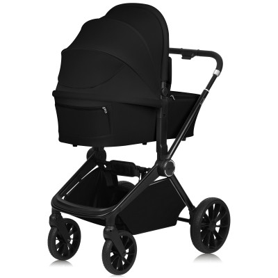 Коляска Lionelo 3 в 1 MIKA PLUS BLACK ONYX (LO-MIKA PLUS 3IN1 BLACK ONYX)