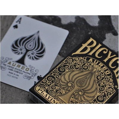 Гральні карти Bicycle Aureo (black) (09409b)
