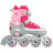 Роликові ковзани Action Anny Рожеві 37-40 (PW-126B-13-2PINK/37-40)