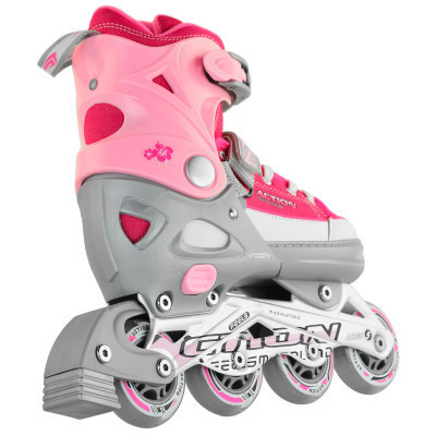 Роликові ковзани Action Anny Рожеві 37-40 (PW-126B-13-2PINK/37-40)