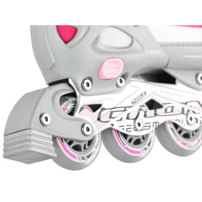 Роликові ковзани Action Anny Рожеві 37-40 (PW-126B-13-2PINK/37-40)