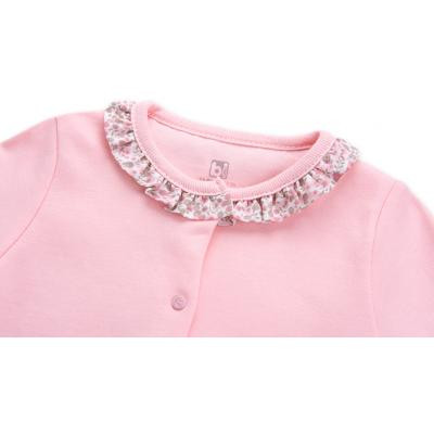 Чоловічок дитячий Bibaby з бантиком (60089-50G-pink)