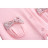 Чоловічок дитячий Bibaby з бантиком (60089-50G-pink)