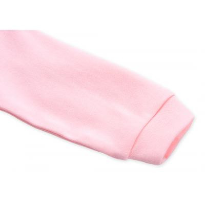 Чоловічок дитячий Bibaby з бантиком (60089-50G-pink)