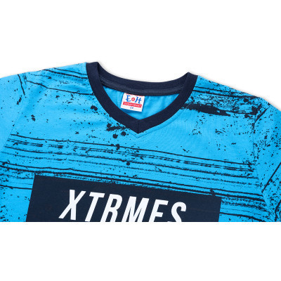 Футболка дитяча Breeze з шортами &quot;Xtrmes&quot; (8883-140B-blue)
