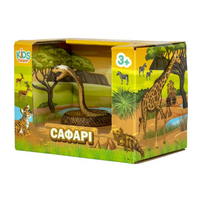Фігурка Kids Team Сафарі Королівська Кобра (Q9899-A80_5)