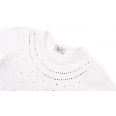 Кофта дитяча Breeze зі стразами (8218-152G-beige)