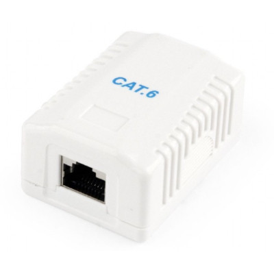 Комп&#039;ютерна розетка Cablexpert RJ45x1 FTP, cat.6 (NCAC-1F6-01)