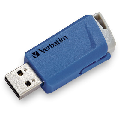 USB флеш накопичувач Verbatim 3x16GB Store &#039;n&#039; Click Red/Blue/Yellow USB 3.2 (49306)