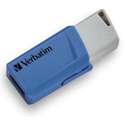 USB флеш накопичувач Verbatim 3x16GB Store &#039;n&#039; Click Red/Blue/Yellow USB 3.2 (49306)