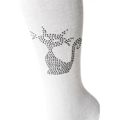 Колготки дитячі BNM з котиками (M0C0302-1121-7G-white)