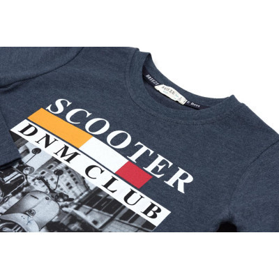 Кофта дитяча Breeze SCOOTER DNM CLUB (12333-140B-blue)