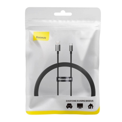 Дата кабель USB 2.0 AM to USB-C 1.0m Superior Fast Charging 100W cluster black Baseus (P10320102114-00)