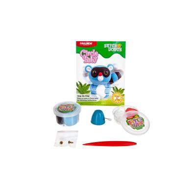 Набір для творчості Paulinda Super Dough Circle Baby Енот заводной механизм, синий (PL-081177-2)