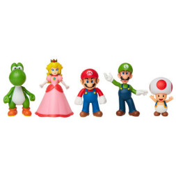 Фігурка Super Mario Набір - Маріо та друзі 6 см (400904)