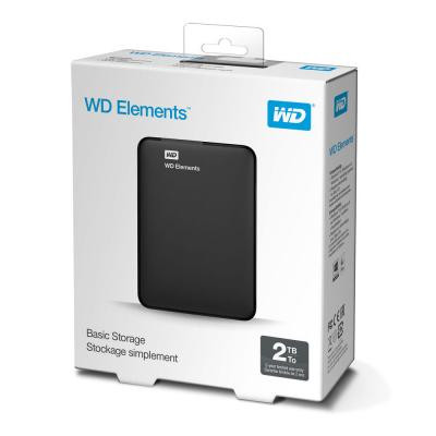 Зовнішній жорсткий диск WD 2.5&quot; 2TB (WDBU6Y0020BBK-WESN)