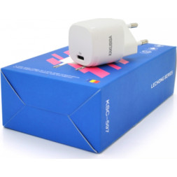Зарядний пристрій iKAKU USB-C PD20W white (KSC-597-LECHONG)
