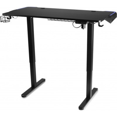 Комп&#039;ютерний стіл Barsky StandUp Game black RGB-LED 1200*600 (BST-01led)