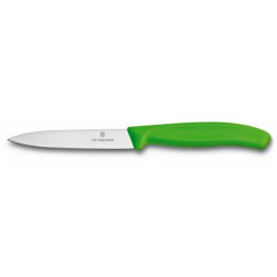 Кухонний ніж Victorinox SwissClassic для нарезки 8 см, зеленый (6.7606.L114)