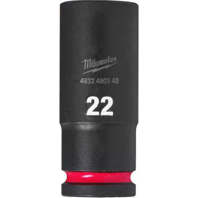 Головка торцева Milwaukee ShW 1/2&quot; 22 мм, довга (4932480340)