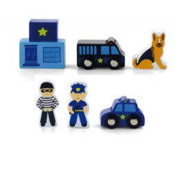 Залізниця Viga Toys Доп. набір до ж / д &quot;Поліцейська дільниця&quot; (50814)