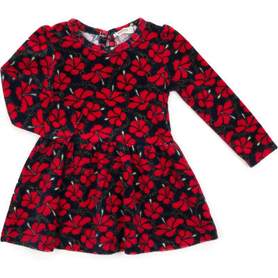 Плаття дитяче Breeze велюровое (14880-86G-red)