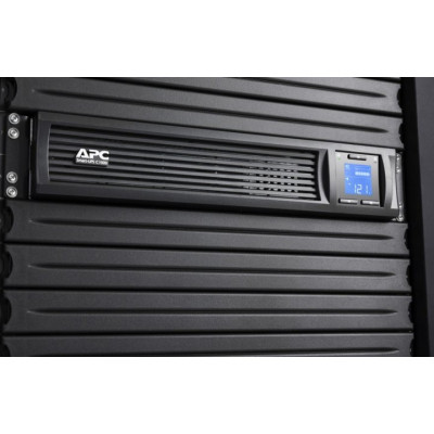 Пристрій безперебійного живлення APC Smart-UPS C 1000VA LCD RM 2U with SmartConnect (SMC1000I-2UC)