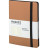 Блокнот Axent Partner Soft, 125х195, 96арк, кліт, золотий (8206-35-A)